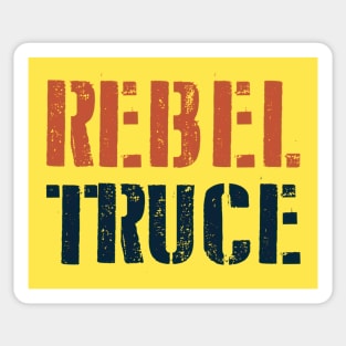 REBEL TRUCE Sticker